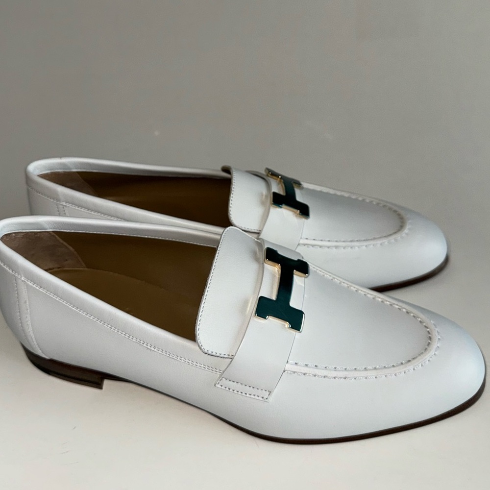 Hermes Paris Loafer 37 🤍💛 - Picture 7 of 13